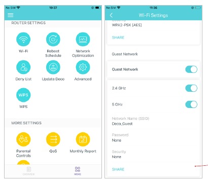TP-Link - Deco S4 - Guest Network Guest Network