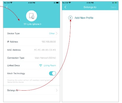TP-Link - Deco S4 - Manage Connected Devices Manage Connected Devices