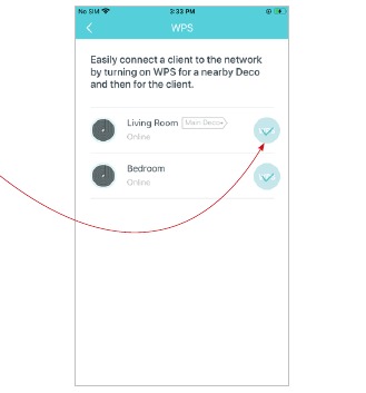 TP-Link - Deco S4 - WPS - Step 3 WPS - Step 3
