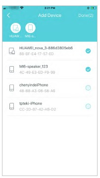 TP-Link - Deco X95 - Deny List - Add clients to list Deny List - Add clients to list