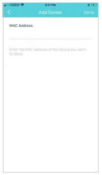 TP-Link - Deco X95 - Deny List - Add other devices to list Deny List - Add other devices to list