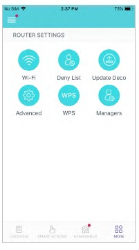 TP-Link - Deco X95 - Wi-Fi Settings - WiFi Wi-Fi Settings - WiFi