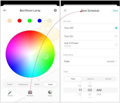 TP-Link - KL110 - Configure Your Device - Adding Schedules Configure Your Device - Adding Schedules