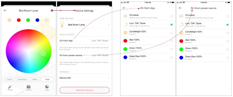 TP-Link - KL110 - Configure Your Device - Device Settings Configure Your Device - Device Settings