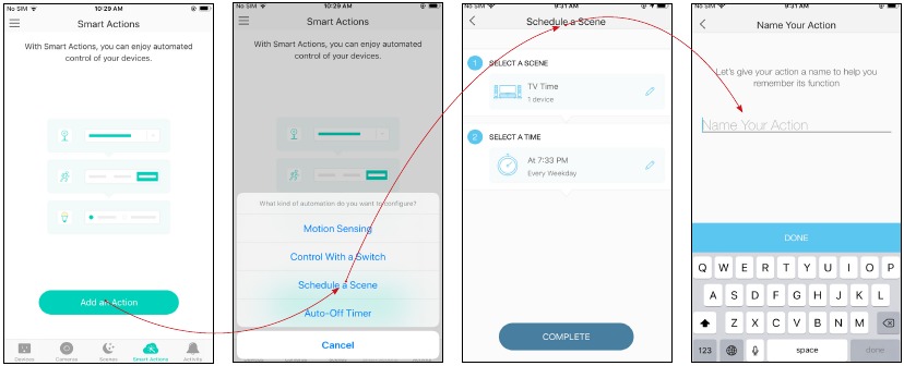 TP-Link - KL110 - Scene Scheduling Scene Scheduling