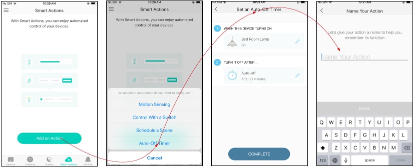 TP-Link - KL110 - Using the Auto-Off Timer Using the Auto-Off Timer