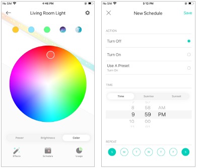 TP-Link - KL420L5 - Add Schedules Add Schedules