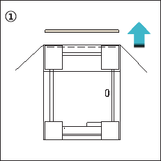 Creality - K1 - Unboxing - Step 1 Unboxing - Step 1