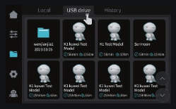 Creality - K1 - USB flash disk Printing - Step 2 USB flash disk Printing - Step 2