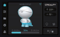 Creality - K1 - USB flash disk Printing - Step 4 USB flash disk Printing - Step 4