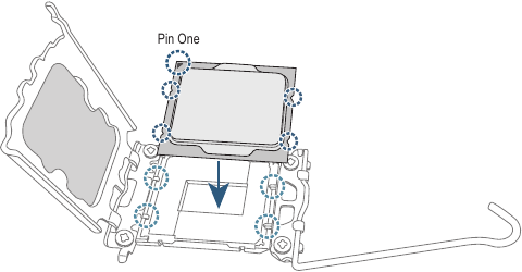Gigabyte - Z790 AORUS ELITE AX - Installing the CPU - Step 2 Installing the CPU - Step 2
