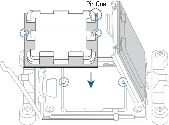 Gigabyte - B650 AORUS ELITE AX - Installing the CPU - Step 2 Installing the CPU - Step 2