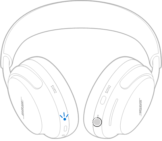 Bose - QuietComfort Ultra Headphones - Connect using Fast Pair Connect using Fast Pair