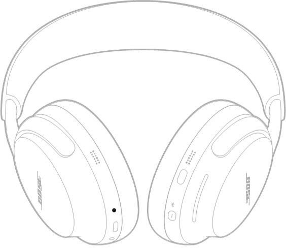 Bose - QuietComfort Ultra Headphones - HEADPHONE STATUS HEADPHONE STATUS