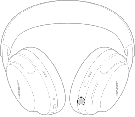 Bose - QuietComfort Ultra Headphones - POWER ON POWER ON