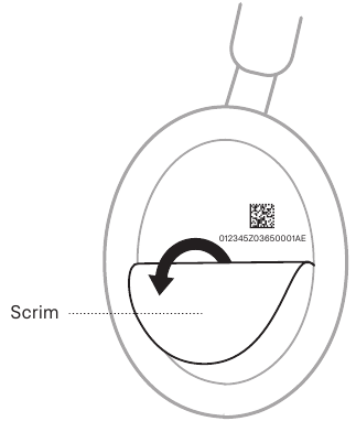 Bose - QuietComfort Ultra Headphones - SERIAL NUMBER LOCATION - Step 2 SERIAL NUMBER LOCATION - Step 2