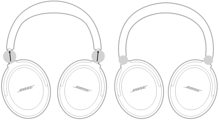 Bose - QuietComfort Ultra Headphones - STORE THE HEADPHONES - Step 3 STORE THE HEADPHONES - Step 3