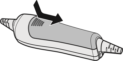 Bose - A20 - Opening the battery compartment Opening the battery compartment