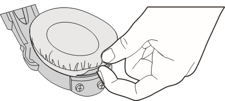 Bose - A20 - To replace the ear cushions To replace the ear cushions