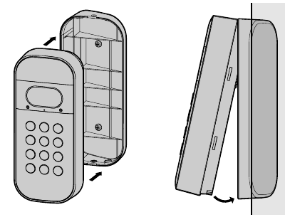 myQ - VKP1-MYQ - Secure to Mounting Bracket - Step 1 Secure to Mounting Bracket - Step 1