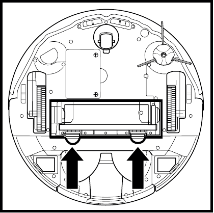 Shark - Detect Pro RV2820AE - MAINTAINING THE BRUSHROLL - Step 1 MAINTAINING THE BRUSHROLL - Step 1