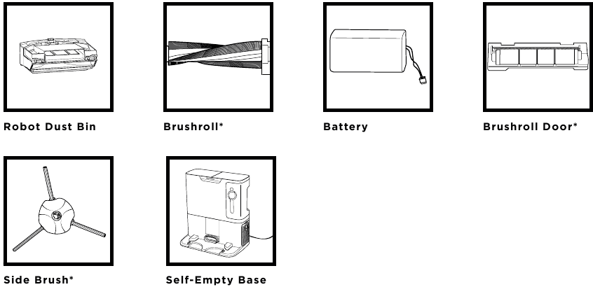 Shark - Detect Pro RV2820AE - REPLACEMENT PARTS REPLACEMENT PARTS