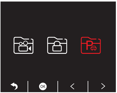 Kingslim - D1 PRO - Playing back Parking Monitor Videos - Step 1 Playing back Parking Monitor Videos - Step 1