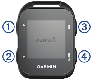 Garmin - Approach G10 - Keys Keys