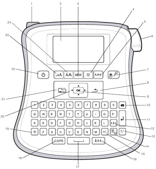 Dymo - LabelManager 210D+ - Overview Overview