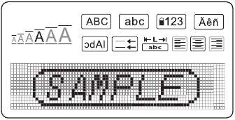 Dymo - LabelManager 220P - LCD Display LCD Display
