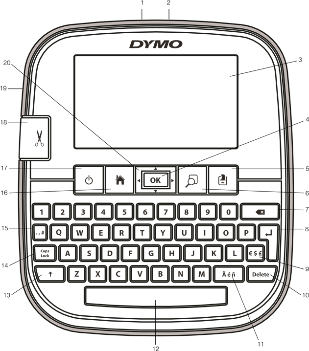 Dymo - LabelManager 500TS - Overview Overview