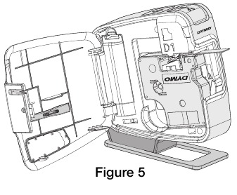 Dymo - LabelManager PnP - Inserting the Label Cassette - Step 2 Inserting the Label Cassette - Step 2