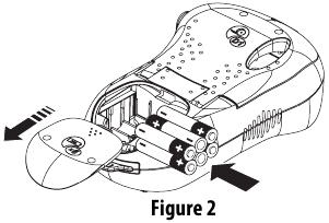 Dymo - LabelPoint 150 - To insert the batteries To insert the batteries