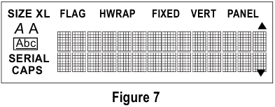 Dymo - RhinoPRO 3000 - LCD Display overview LCD Display overview