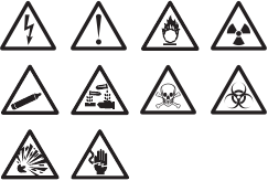 Dymo - RHINO 4200 - Hazard and Warning Hazard and Warning