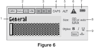 Dymo - RHINO 4200 - LCD Display LCD Display