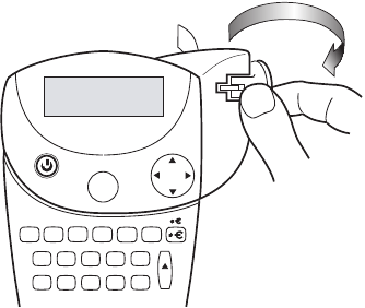 Dymo - RhinoPRO 5000 - Printing Your First Label Printing Your First Label
