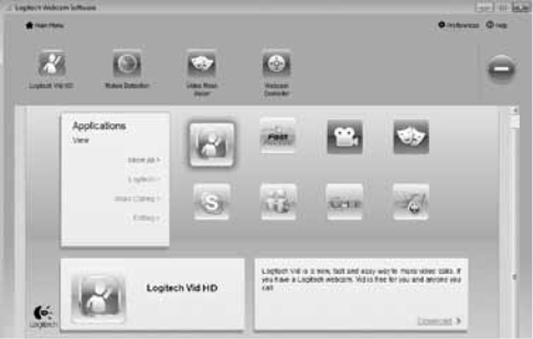 Logitech - C910 - Get more applications for your webcam Get more applications for your webcam