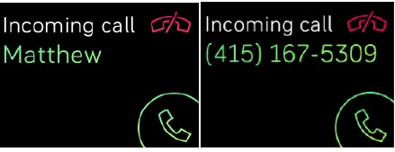 Fitbit - Blaze - Phone calls notifications Phone calls notifications