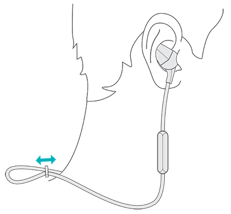 Fitbit - Flyer - Wearing your headphones Wearing your headphones