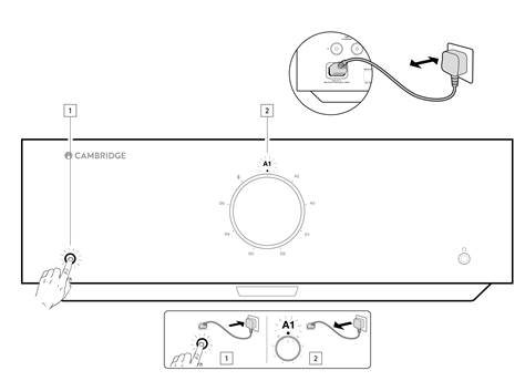 Cambridge Audio - EDGE A - Factory reset Factory reset