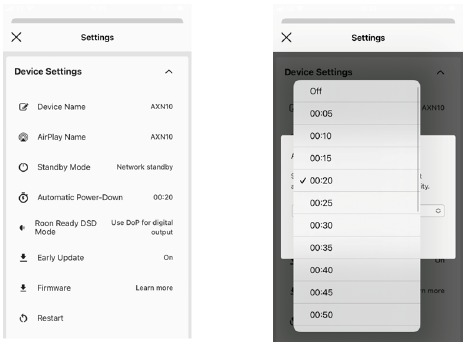 Cambridge Audio - MXN10 - How do I stop the MXN10 from powering down How do I stop the MXN10 from powering down