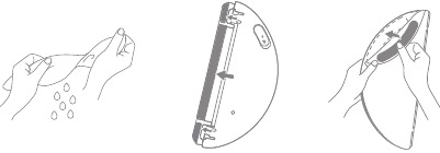 Dreame - DreameBot D10s Pro - Use the Mopping Function - Install the mop pad Use the Mopping Function - Install the mop pad