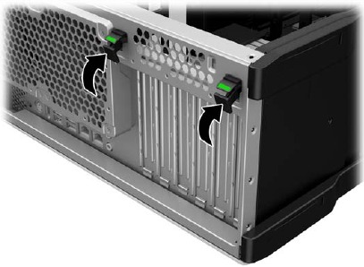 HP - Z Turbo Drive Quad Pro - Installing in an HP Z640 Workstation - Step 4 Installing in an HP Z640 Workstation - Step 4