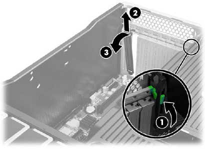 HP - Z Turbo Drive Quad Pro - Installing in an HP Z840 Workstation - Step 2 Installing in an HP Z840 Workstation - Step 2