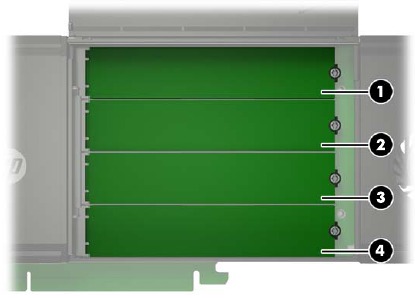 HP - Z Turbo Drive Quad Pro - M.2 PCIe SSD modules M.2 PCIe SSD modules