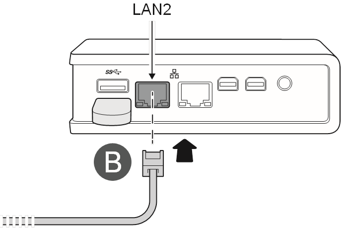 Seagate - LYVE - Connect Padlock - Direct connection - Step 2 Connect Padlock - Direct connection - Step 2