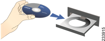 Cisco - PVC2300 - Configuration - Step 1 - Insert the Setup CD Configuration - Step 1 - Insert the Setup CD