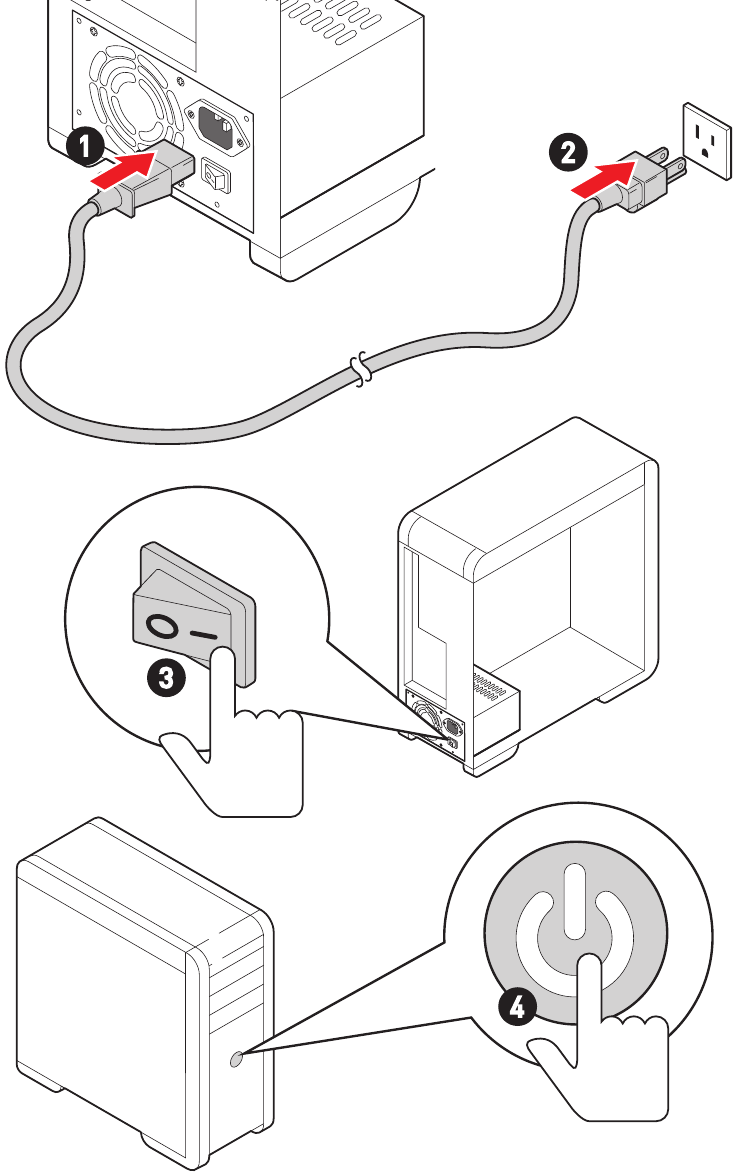 MSI - MPG B650I EDGE WIFI - Power On Power On