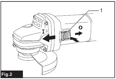Makita - 9557HNR - Functional Overview - Slide switch Functional Overview - Slide switch